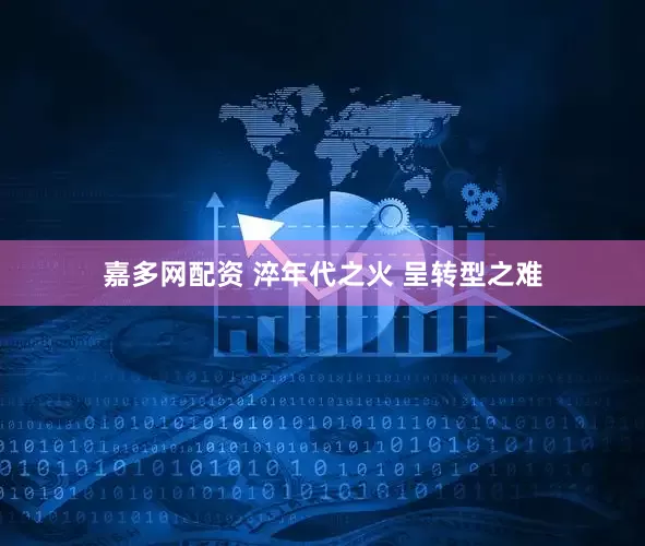 嘉多网配资 淬年代之火 呈转型之难