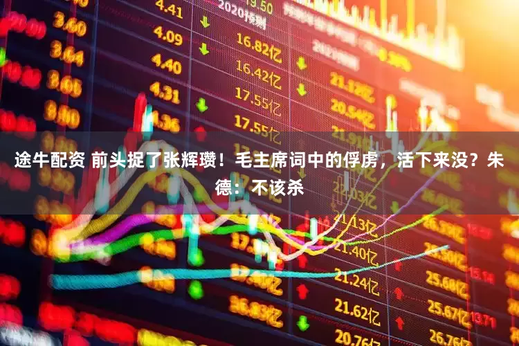 途牛配资 前头捉了张辉瓒！毛主席词中的俘虏，活下来没？朱德：不该杀